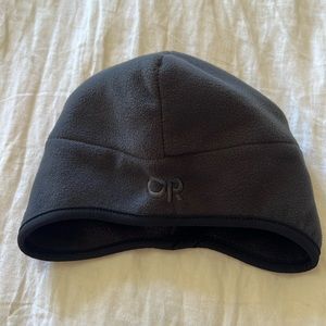Outdoor Research fleece wind pro beanie gray